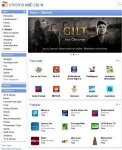 LP33 Music TV Charting as One of the Popular Chrome Web Store Apps
