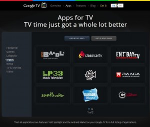 LP33 Music Television Google TV App in Spotlight